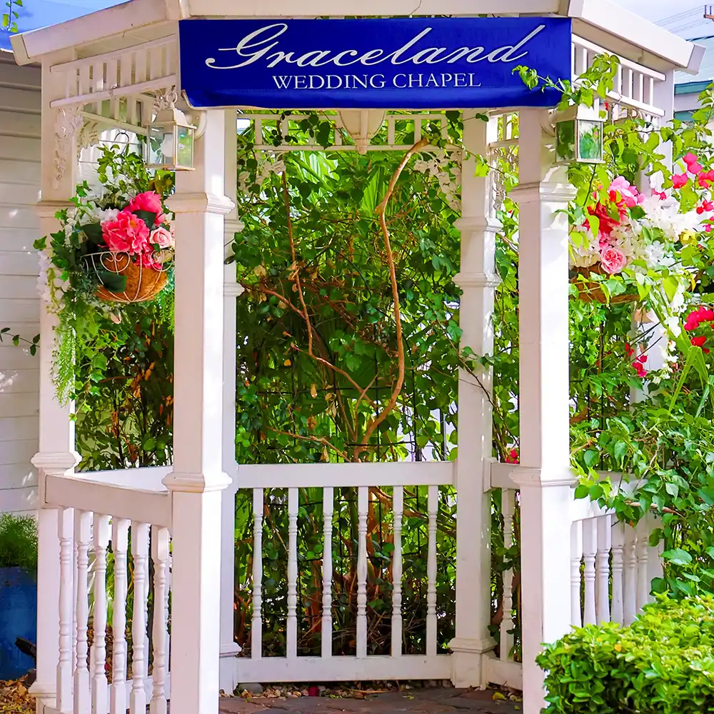 Graceland Wedding Chapel Gazebo